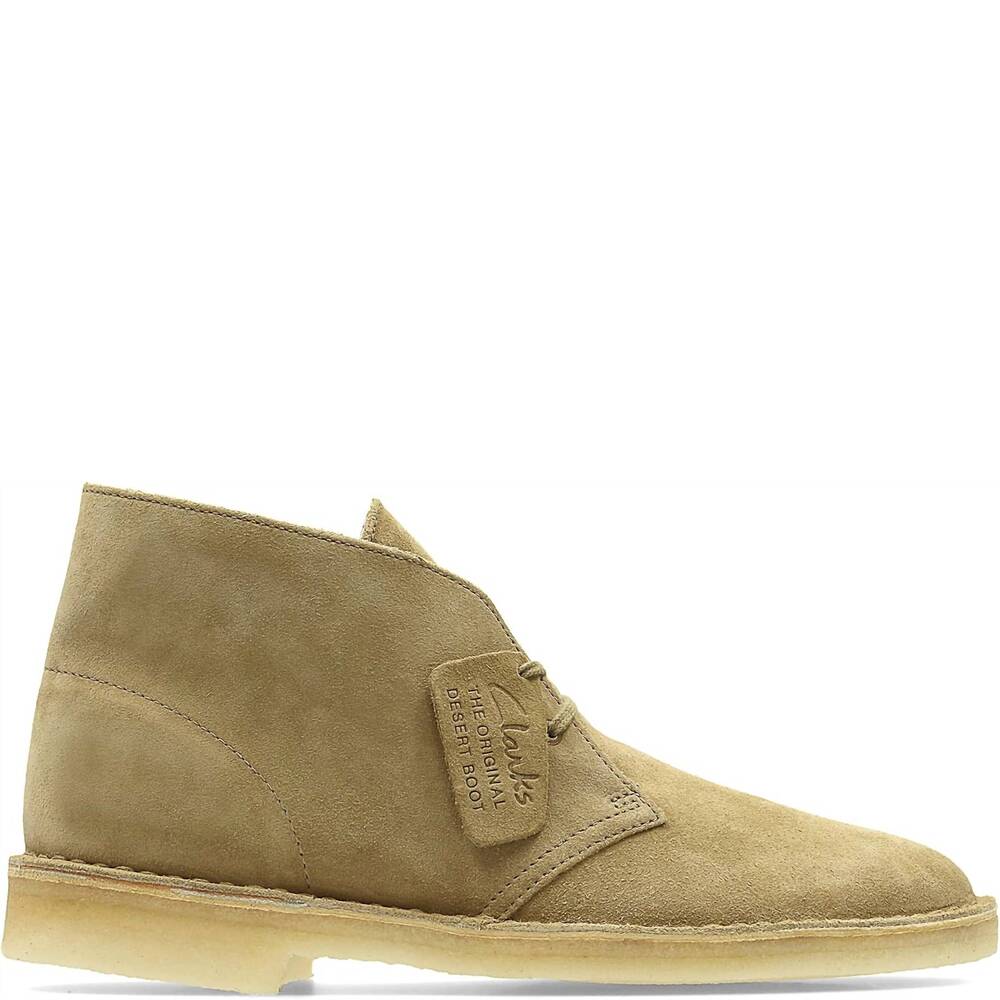 NEW CLARKS men's original desert boot in oakwood suede